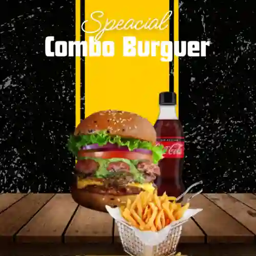 Chimi Chori + Papas + Coca Cola