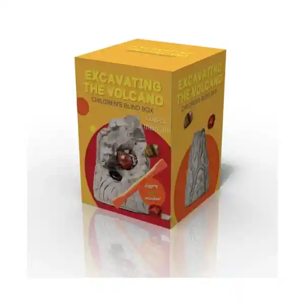 Caja Persiana Excavación Del Volcán Miniso