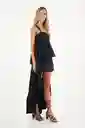 Vestido Largo Luvana Negro Talla 02 M