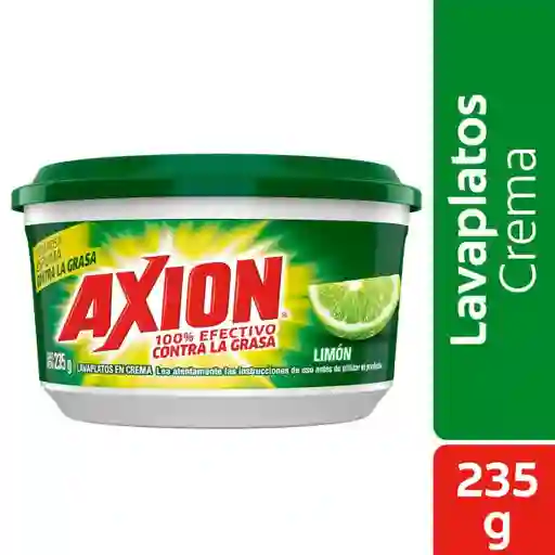 Lavaplatos en Crema Axion Limon 235g