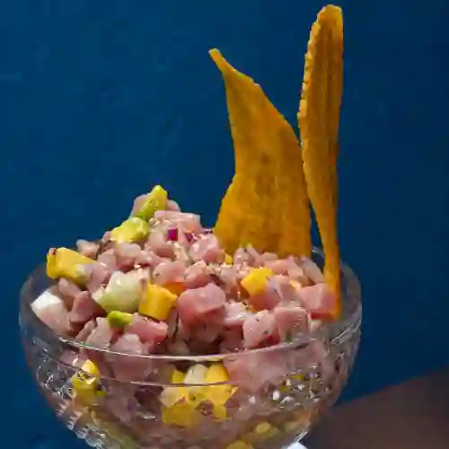 Ceviche de Atún en Vaso 12 Oz