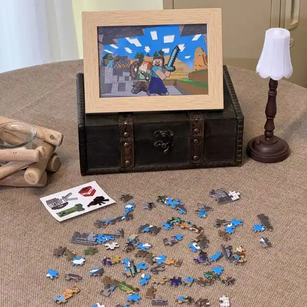 Rompecabezas Enmarcado Minecraft Miniso