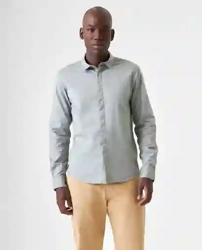 Camisa Hombre Verde Talla L 812G501_VER165804 Americanino
