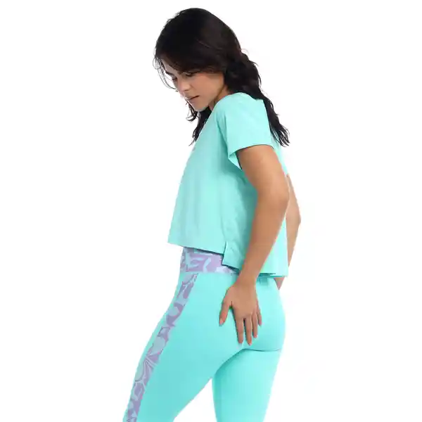 Camiseta Crop Top Oversize Huli Artic Mujer Talla L Speedo
