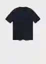 Camiseta Kimi Navy Talla M Hombre Mango
