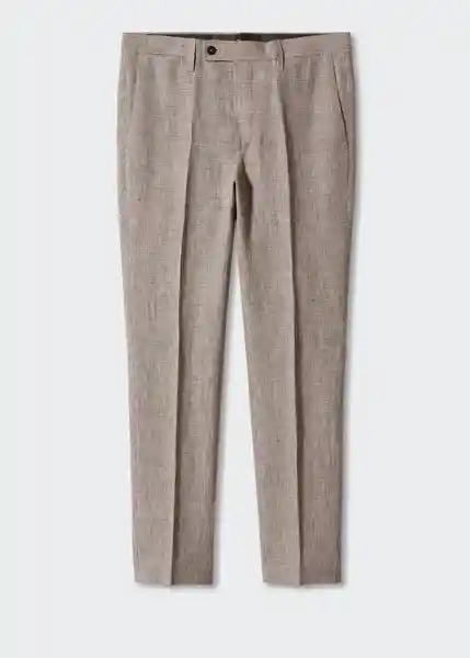 Pantalón Miami Beige Talla 38 Hombre Mango