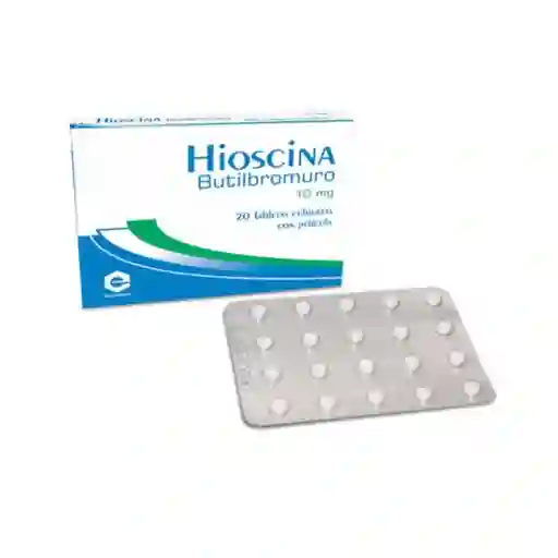 Hioscina Butil Bromuro (10 Mg)