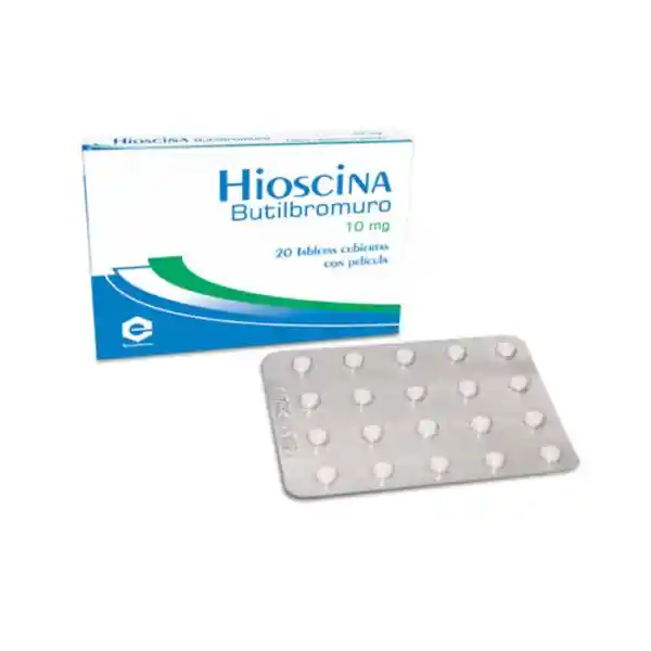 Hioscina Butil Bromuro (10 Mg)