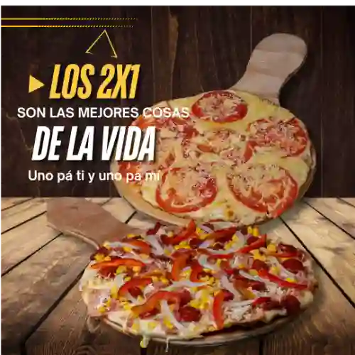 2x1 en Pizzas Personales