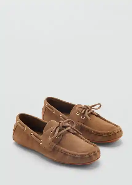 Zapatos Nautilus Camel Talla 37 Mujer Mango