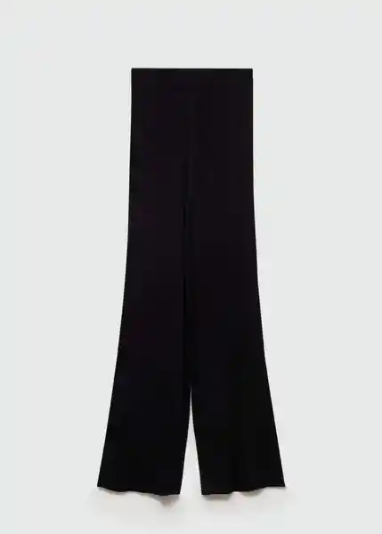 Pantalón Almibar Negro Talla L Mujer Mango