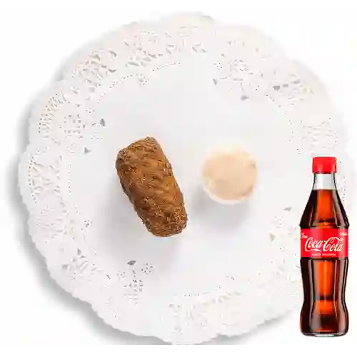 Combo croqueta pollo+coca original 300ml