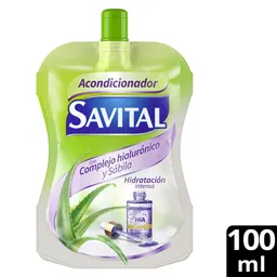 Savital Acondicionador Hidratación Intensa Hialurónico 100 mL