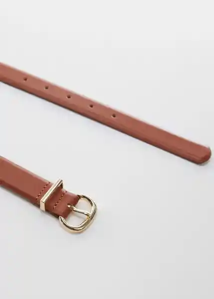 Cinturón Mestuds Marrón Talla L Mujer Mango