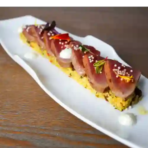 Tataki de Atun y Cous-cous