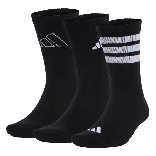 Adidas Calcetines Logo Lifestyle Unisex Negro Talla M