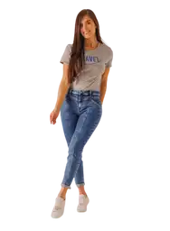 Natalia Paris Jean Azul Talla 12