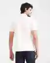 Camiseta Polo Summer Jacquard Rosa Cósmico Claro L Chevignon