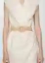 Vestido Giorgi Offwhite Talla XS Mujer Mango