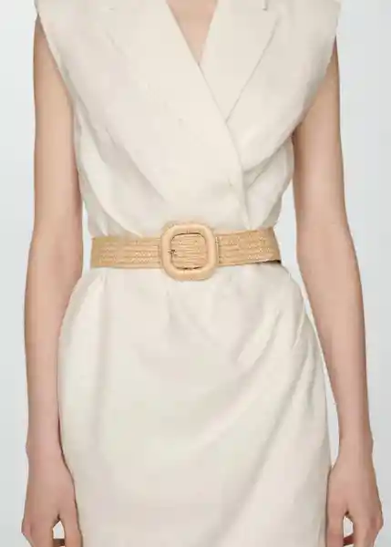 Vestido Giorgi Offwhite Talla XS Mujer Mango