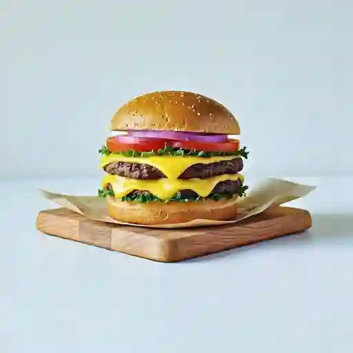 Hamburguesa Doble