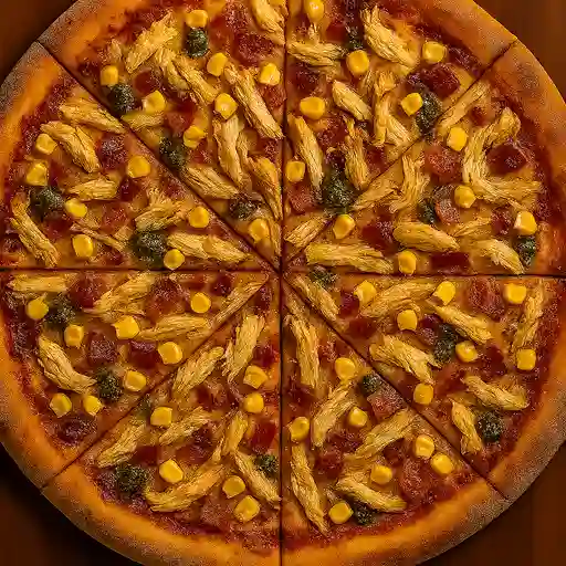 Pizza corn  chicken