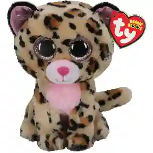 Ty Peluche Beanie Boos Livvie Leopardo