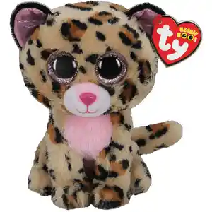 Ty Peluche Beanie Boos Livvie Leopardo