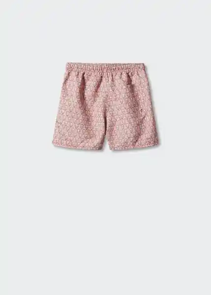 Short Bañador Delhib Salmón Talla 09 Niños Mango