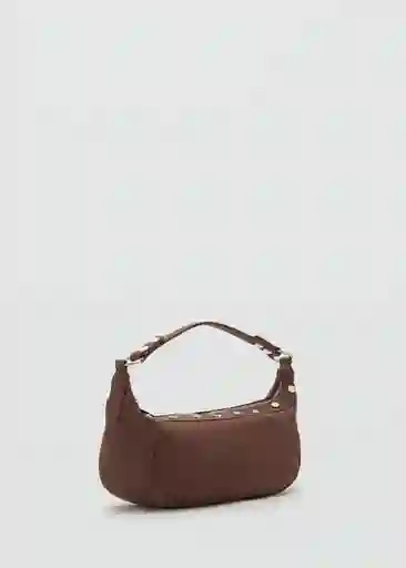 Bolso P Dru Chocolate Talla 99 Mujer Mango
