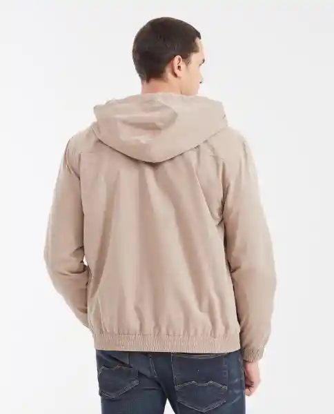 Chaqueta Windbreaker Café Ciervo Claro Talla L Chevignon