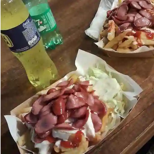 Salchipapa en combo