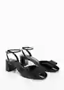 Zapatos Megan2 Mujer Negro Talla 42 Mango