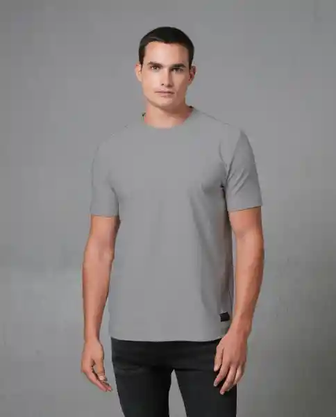 Camiseta Hombre Gris XL 102G006_GRI153800 Rifle