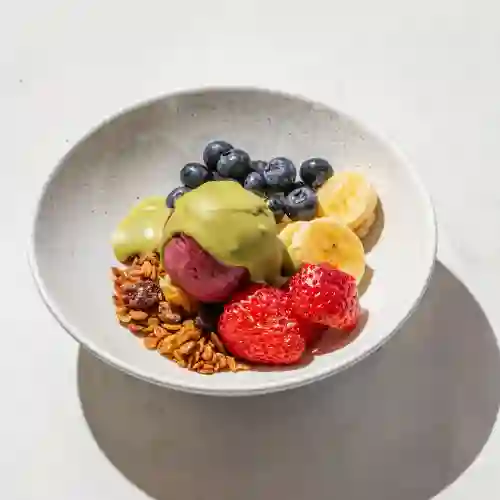 Helado de Acai con Chocolate y Pistacho