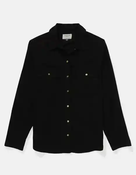 Camisa Mujer Negro Talla X-Small 6127001 American Eagle