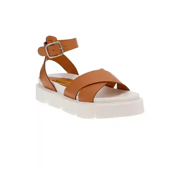 Sandalias Plataforma Romina Beige 38