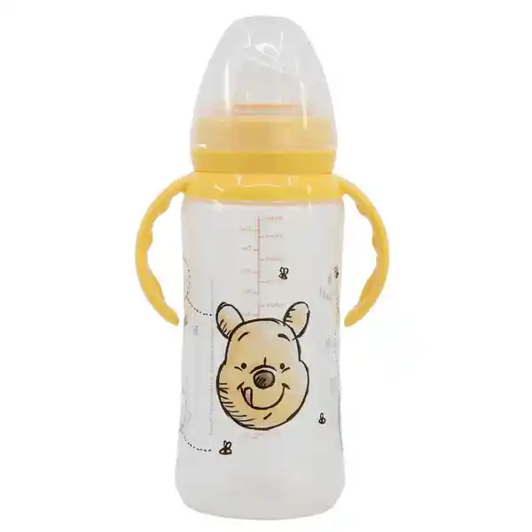 Pooh Biberón Silicona Asas 12 oz 13704