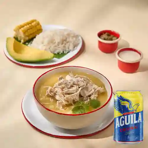 Combo Ajiaco de Maruja + Aguila Orig Lta 330ml