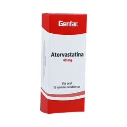 Genfar Atorvastatina (40 mg)