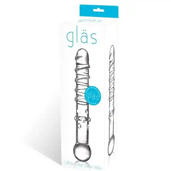 Glass Dildo Callisto Clear