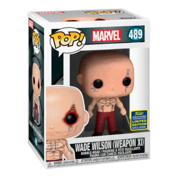 Funko Pop Figura Coleccionable Wade Wilson Weapon Xi Sdcc2020