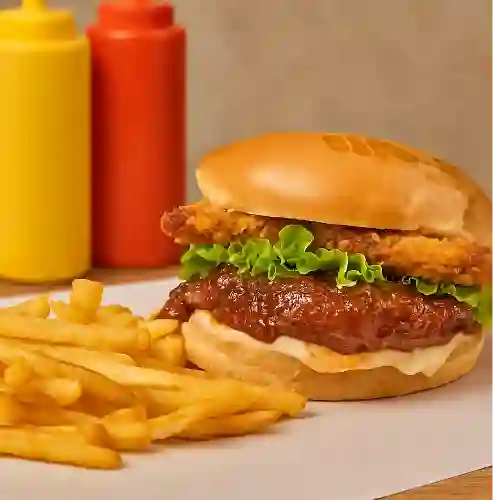 Hamburguesa de Pollo Crunchy