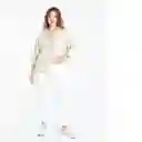  Camisa Faar Mujer Beige Polvo Claro Talla M Naf-Naf 