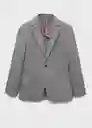 Blazer Americana Molina Gris Talla 50 Hombre Mango