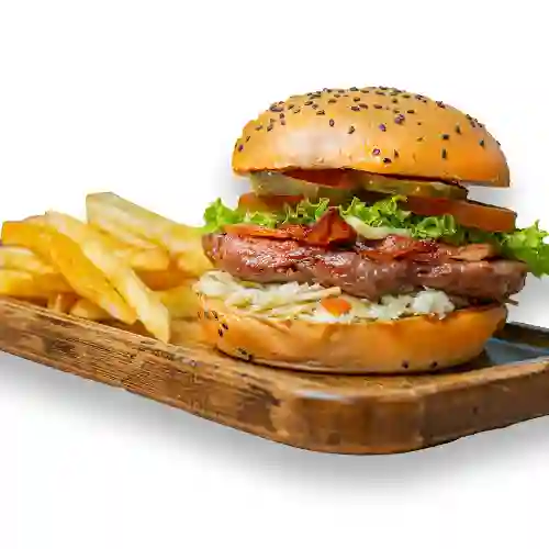 Hamburguesa Especial Pequeña + Papas