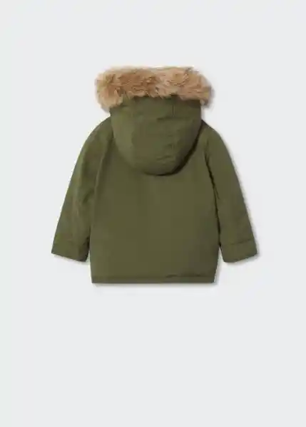 Anorak Pol Khaki Talla 69 Niños Mango