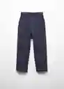 Pantalón Marga Navy Talla 14 Niñas Mango