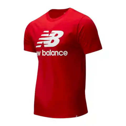 Newbalance Camiseta Menos Essentials Para Hombre Rojo Talla S