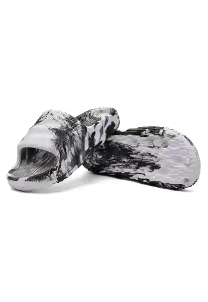Sandalias Yezy Unisex Negro-Blanco Talla 38 Tellenzi